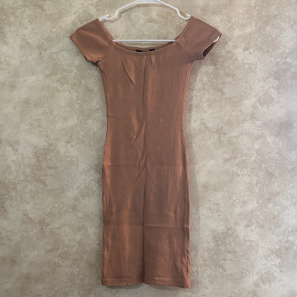 Forever 21 Tan Midi Dress